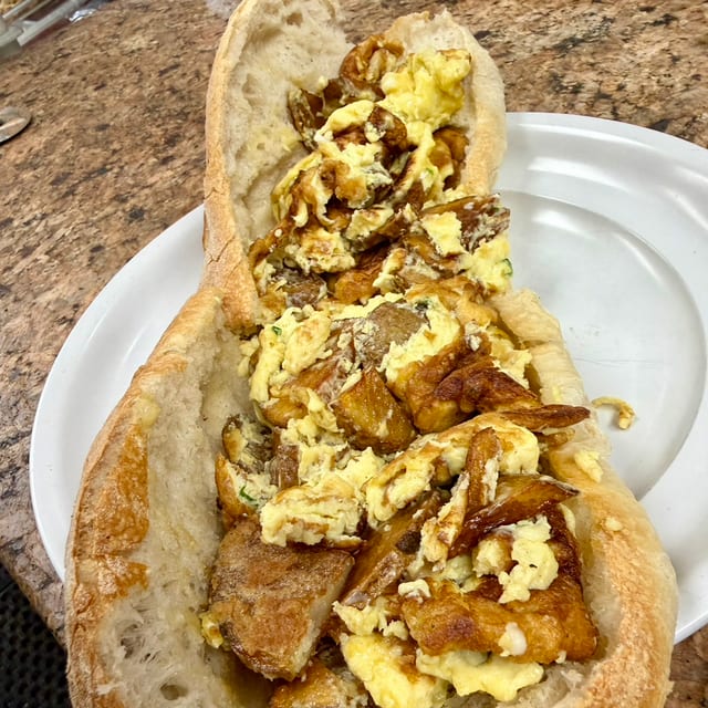 Potato & Egg.