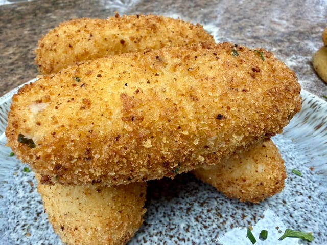 Potato Croquettes.