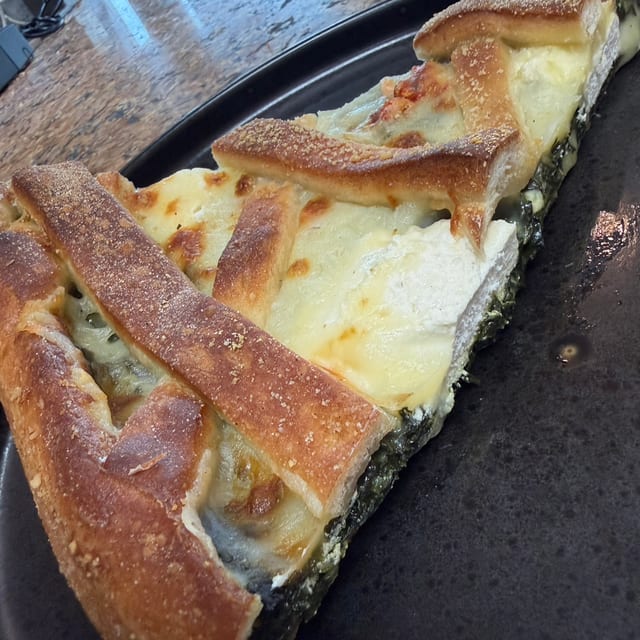 The Stuffed Pizza.