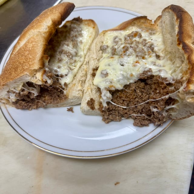 Beef Cheesesteak Hero.