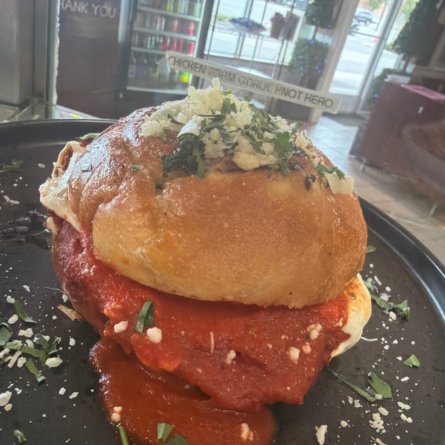 Chicken Parm Garlic Knot.