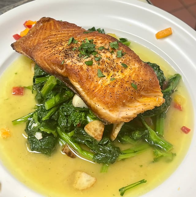 Salmone Alla Marie.